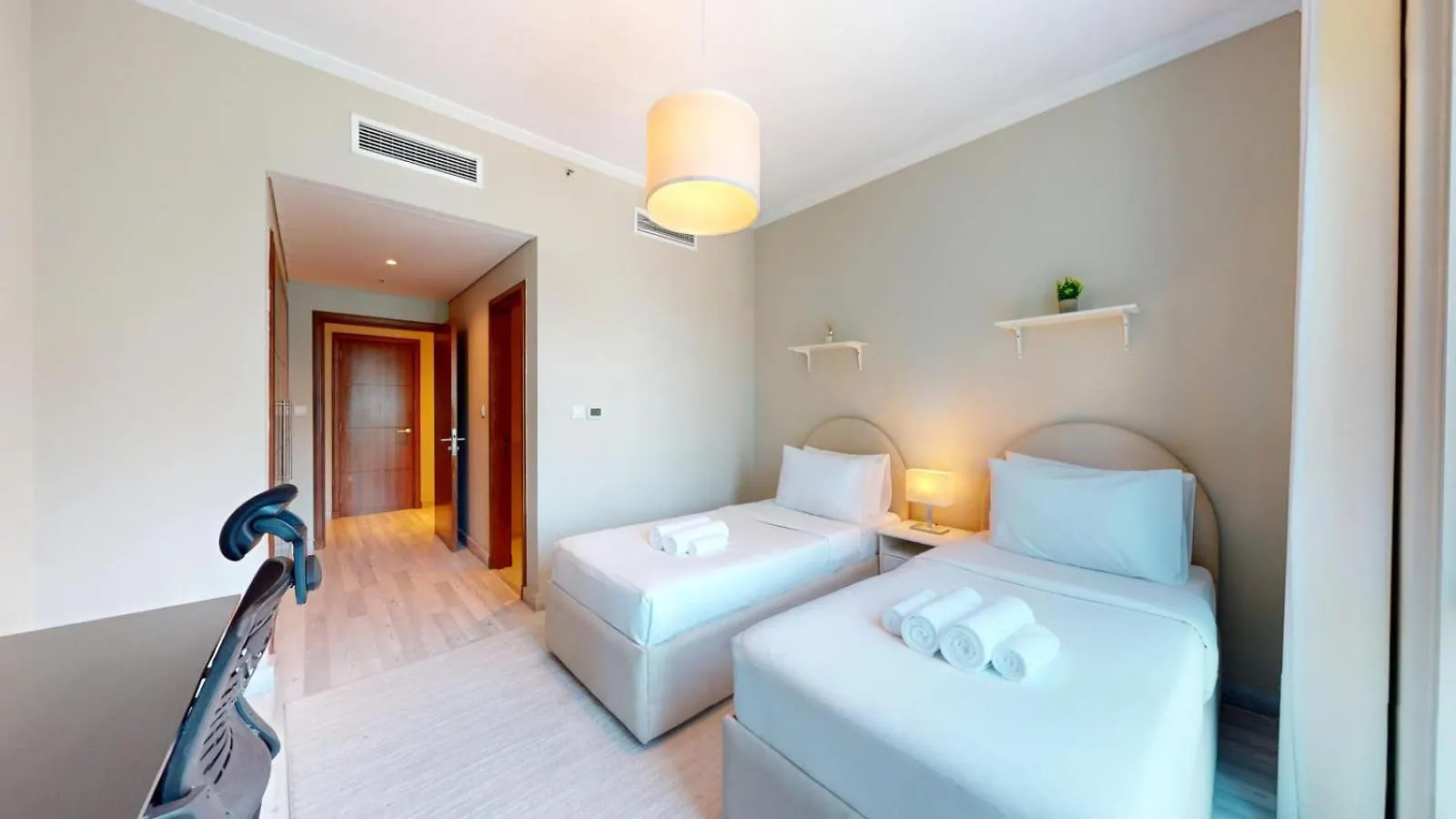 別荘 ドバイ Shemara Tower - Elegant Two Bed With Marina Viewヴィラ アラブ首長国連邦