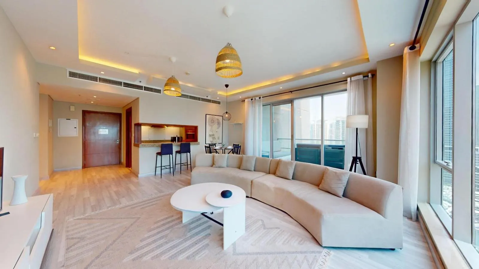 ドバイ Shemara Tower - Elegant Two Bed With Marina Viewヴィラ アラブ首長国連邦